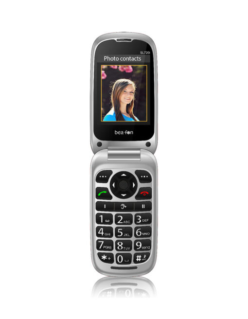 Bea-fon SL720i Dual SIM Κινητό με Κουμπιά Black / Silver - Image 6
