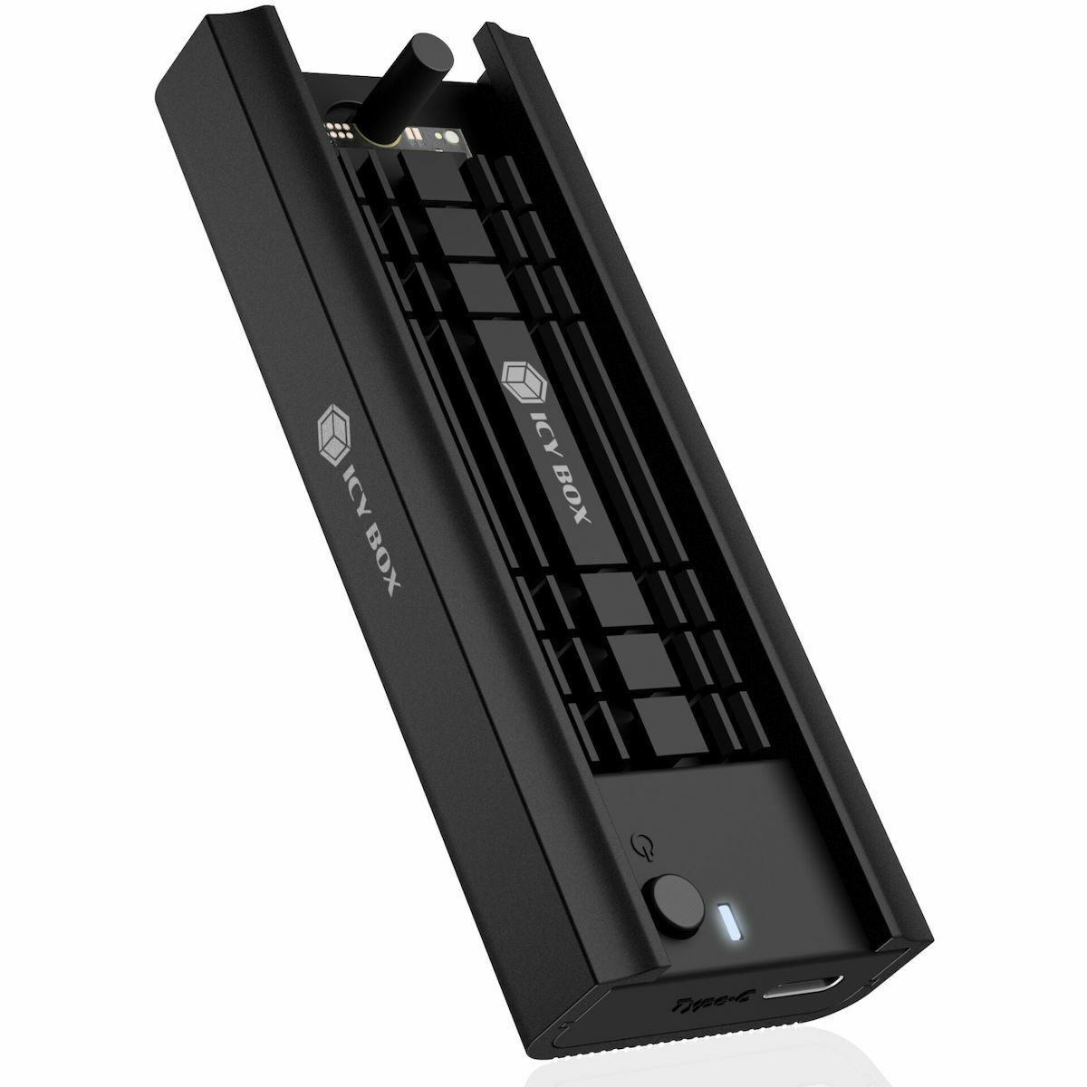 Icy Box Θήκη για Σκληρό Δίσκο M.2 PCI Express / SATA III NVME με σύνδεση USB 3.2 Type-C