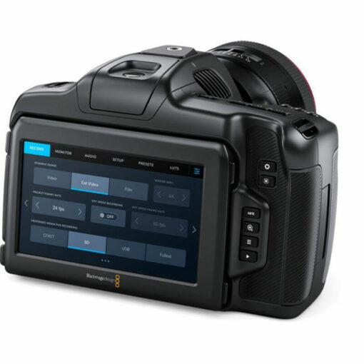 Blackmagic Design Βιντεοκάμερα 4K DCI Pocket Cinema Camera 6K G2 Αισθητήρας CMOS Αποθήκευση σε Κάρτα Μνήμης με Οθόνη Αφής 5" και HDMI - Image 2