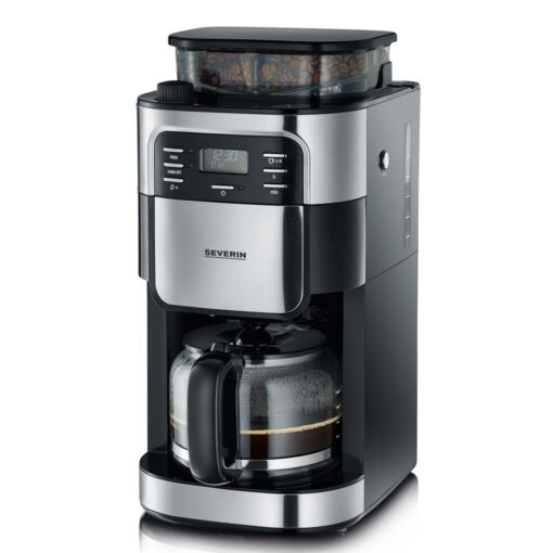 Severin Προγραμματιζόμενη Καφετιέρα Φίλτρου 1000W Silver