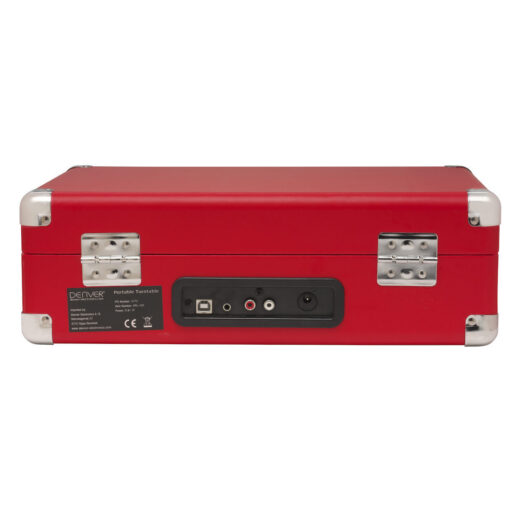 Denver VPL-120 MK2 Βαλιτσάκι Πικάπ με Προενίσχυση και Ενσωματωμένα Ηχεία - Image 3