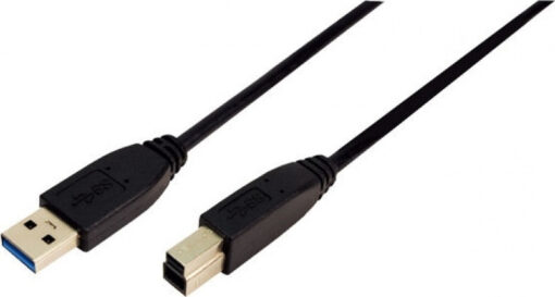 LogiLink USB 2.0 Cable USB-A male - USB-B male Μαύρο 5m (CU0009B) - Image 2