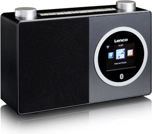 Lenco DIR-70 Επιτραπέζιο Ραδιόφωνο Ρεύματος DAB με Bluetooth Μαύρο - Image 2