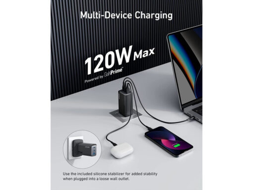 Anker 737 GaN III Prime USB-C Χωρίς Καλώδιο 120W - Image 2