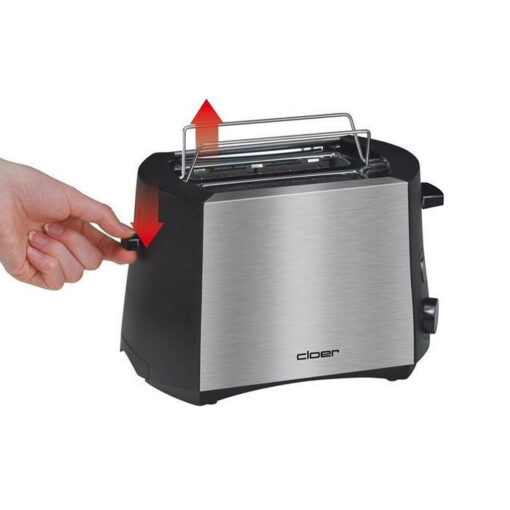 Cloer 3419 Φρυγανιέρα 2 Θέσεων 900W Inox - Image 4