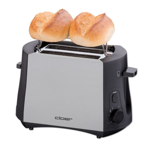 Cloer 3419 Φρυγανιέρα 2 Θέσεων 900W Inox - Image 3