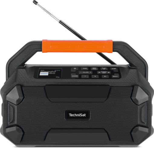 Technisat DigitRadio 231 OD Φορητό Ραδιόφωνο Επαναφορτιζόμενο DAB+ με Bluetooth Μαύρο - Image 2