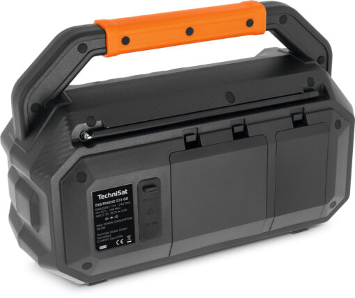 Technisat DigitRadio 231 OD Φορητό Ραδιόφωνο Επαναφορτιζόμενο DAB+ με Bluetooth Μαύρο - Image 6