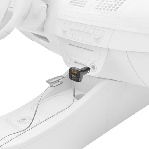 HAMA FM Transmitter Αυτοκινήτου με AUX / USB Fm Transmitter - Image 4
