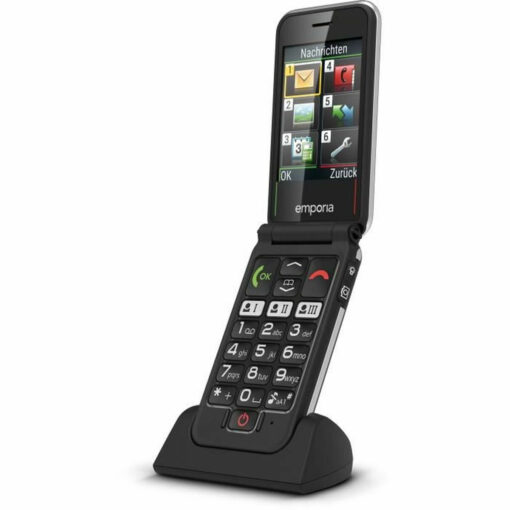 Emporia V228 Dual SIM Κινητό με Μεγάλα Κουμπιά Μαύρο - Image 2
