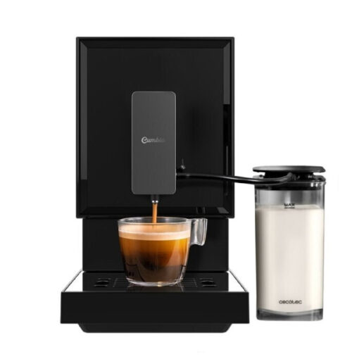 Cecotec Power Matic-ccino Cremma Αυτόματη με Μύλο Άλεσης Μαύρη