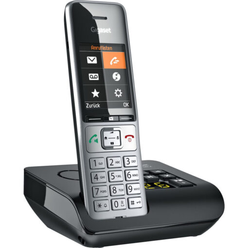 Gigaset Comfort 500A με Ελληνικό Μενού Silver/Black - Image 2