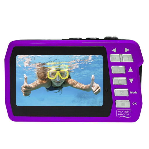 EasyPix Aquapix W3048 Edge 13MP Οπτικό Ζουμ 16x Μωβ - Image 3