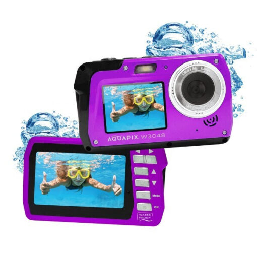 EasyPix Aquapix W3048 Edge 13MP Οπτικό Ζουμ 16x Μωβ