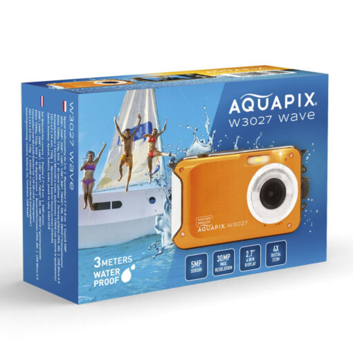 EasyPix W3027 5MP Full HD (1080p) Οπτικό Ζουμ 4x Πορτοκαλί - Image 4