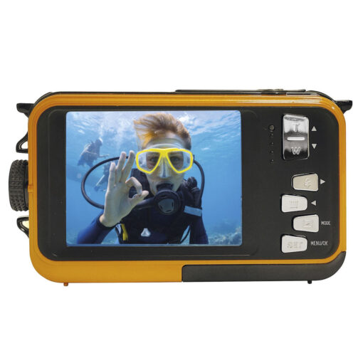 EasyPix W3027 5MP Full HD (1080p) Οπτικό Ζουμ 4x Πορτοκαλί - Image 2