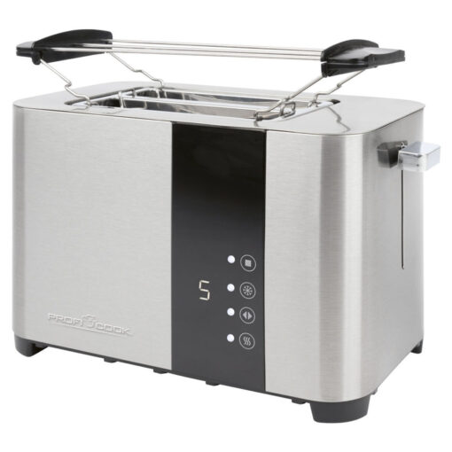 Profi Cook PC-TA 1250 Φρυγανιέρα 2 Θέσεων 850W Inox - Image 2