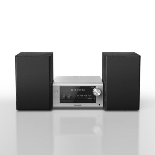 Panasonic Ηχοσύστημα 2.0 SC-DM504EG-S SC-PM704EG-S 80W με CD / Digital Media Player και Bluetooth Ασημί - Image 2