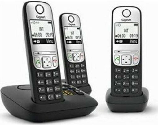 Gigaset A690A Trio με Ελληνικό Μενού Μαύρο