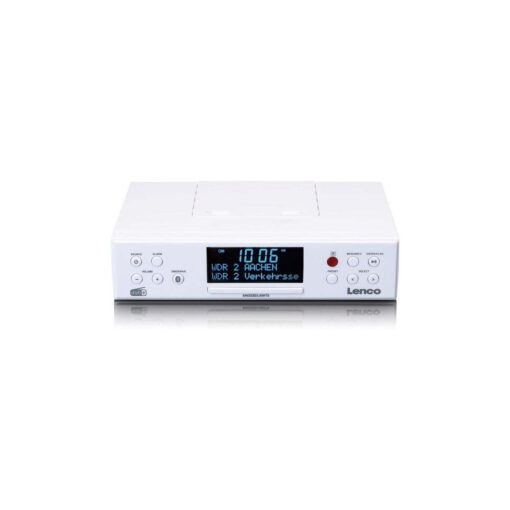 Lenco KCR-190 Επιτραπέζιο Ραδιόφωνο Ρεύματος DAB+ με Bluetooth Λευκό - Image 3