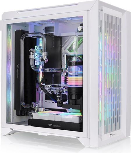 Thermaltake CTE C700 TG ARGB Snow Gaming Midi Tower με Πλαϊνό Παράθυρο