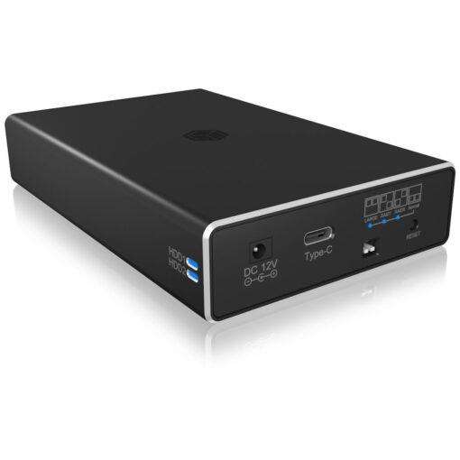 Icy Box Θήκη για Σκληρό Δίσκο 3.5" SATA III με σύνδεση Type-C
