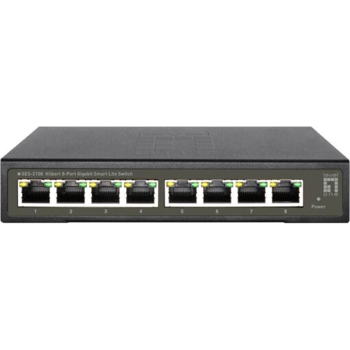 Level One GES-2108P Unmanaged L2 PoE+ - Image 2