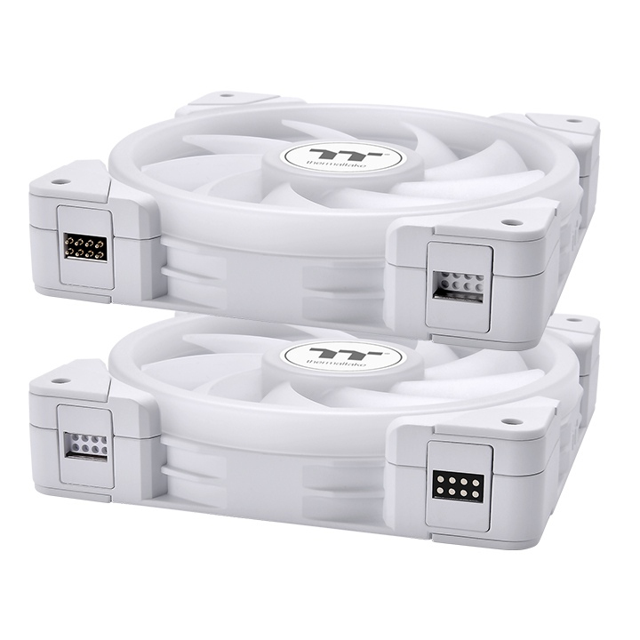 Thermaltake SWAFAN EX14 ARGB Sync White TT Premium Edition Case Fan 140mm 3τμχ Λευκό - Image 4