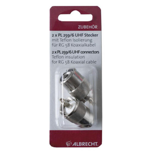 Albrecht Βύσμα F-Connector male/female Χρυσό (50120)