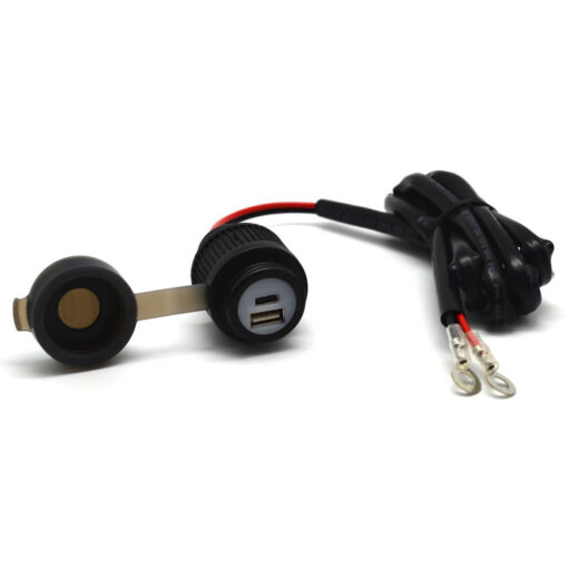 Midland Φορτιστής Μοτοσυκλέτας με Θύρες: 1xUSB & 1xType-C