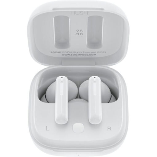 Boompods Bassline Hush In-ear Λευκά - Image 4