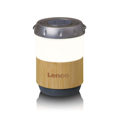 Lenco BTL-030BA Bluetooth 3W έως 40 ώρες Bamboo-White