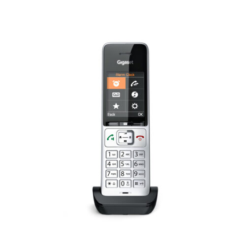 Gigaset Comfort 500HX με Ελληνικό Μενού Ασημί - Image 3
