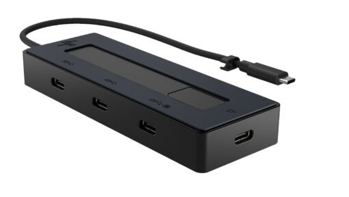 HP USB 3.2 Hub 4 Θυρών με σύνδεση USB-C & Θύρα Φόρτισης - Image 3