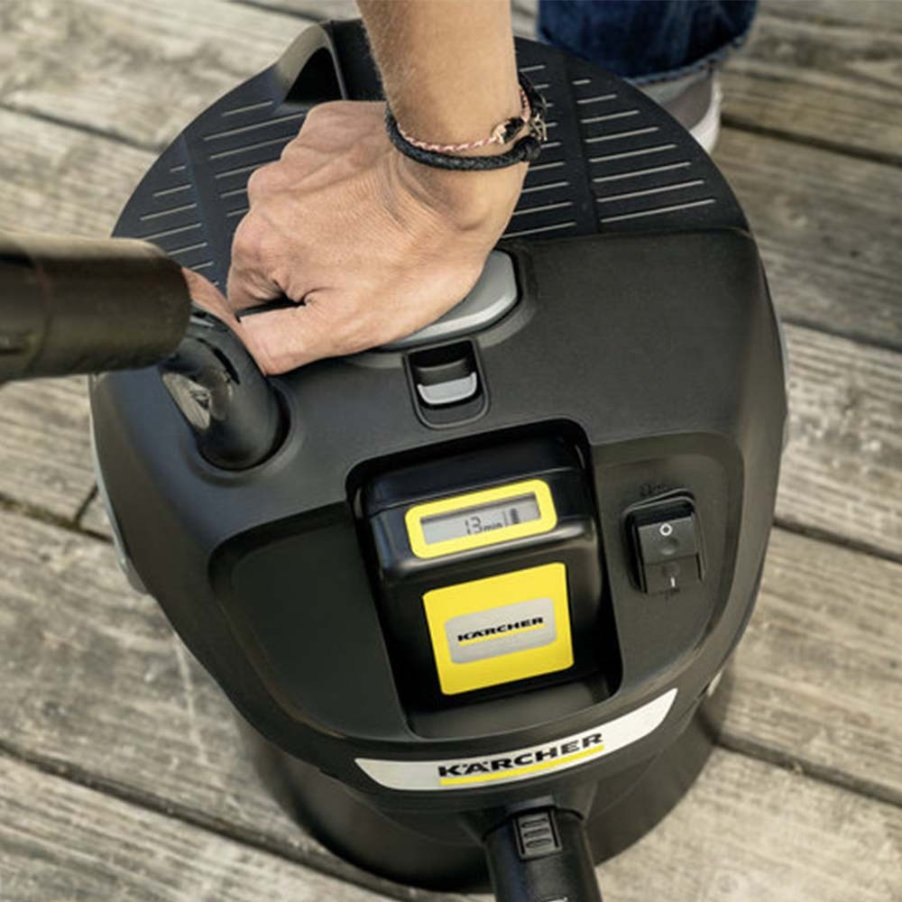 Karcher Σκούπα Στάχτης 230W με Κάδο 14lt - Image 4