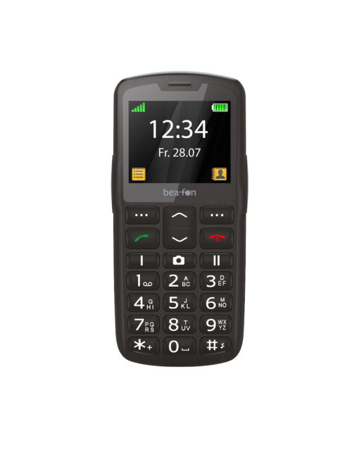 Bea-fon SL260 Dual SIM Κινητό με Μεγάλα Κουμπιά Μαύρο