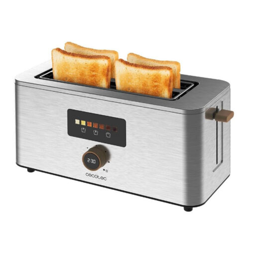 Cecotec Extra Double Φρυγανιέρα 2 Θέσεων 1500W Inox - Image 2