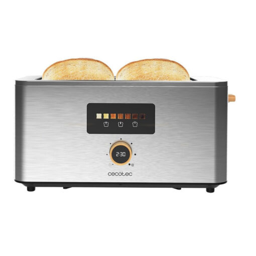Cecotec Extra Double Φρυγανιέρα 2 Θέσεων 1500W Inox - Image 3