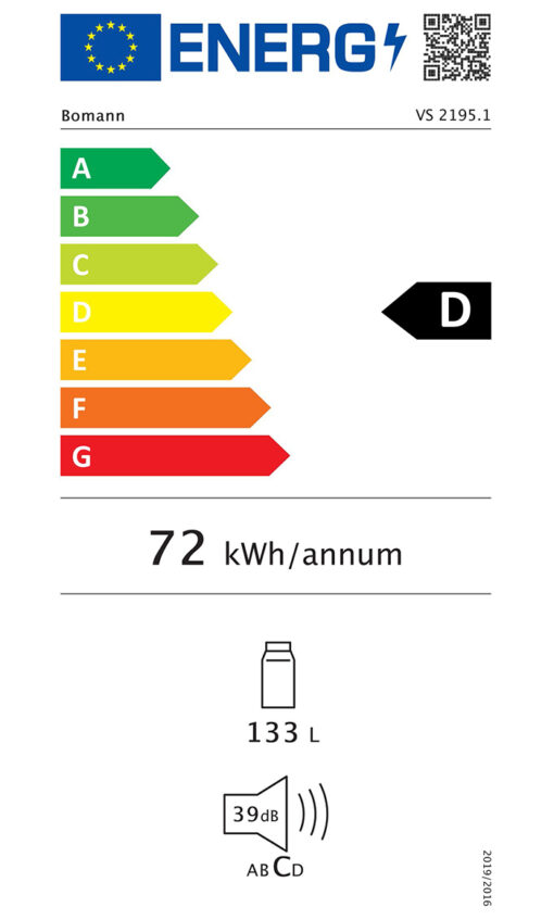 Bomann Συντήρηση 133lt Λευκό VS 2195.1 - Image 6