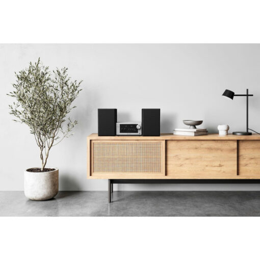 Panasonic Ηχοσύστημα 2.0 SC-DM504EG-S SC-PM704EG-S 80W με CD / Digital Media Player και Bluetooth Ασημί - Image 6
