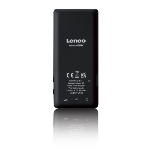 Lenco Xemio MP3 Player Μαύρο - Image 3