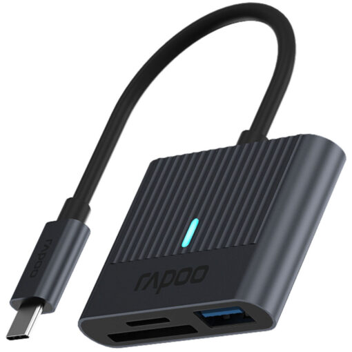 Rapoo Card Reader Type-C για SD Γκρι