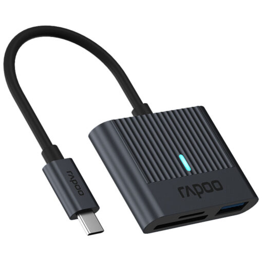 Rapoo Card Reader Type-C για SD Γκρι - Image 2