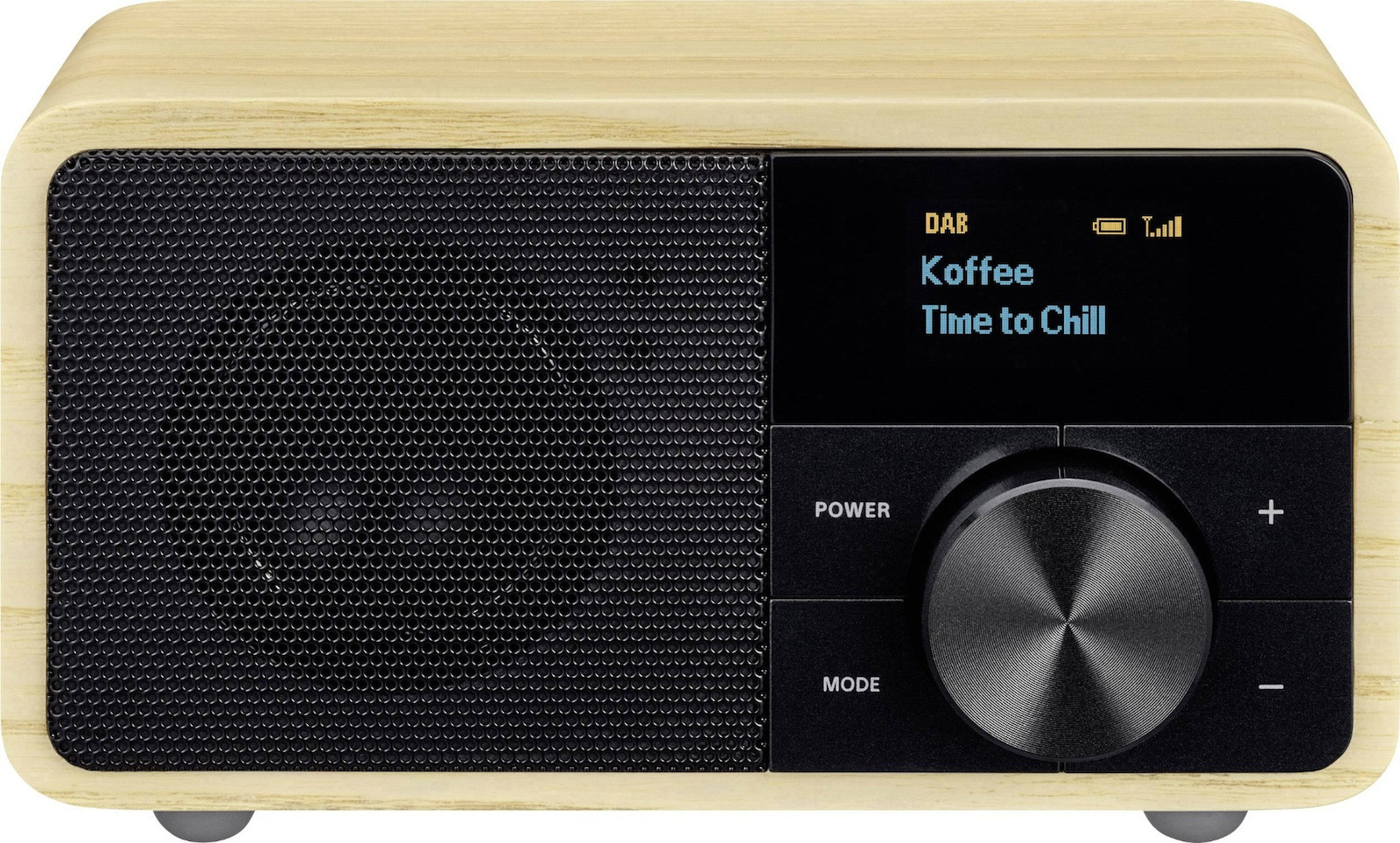 Sangean DDR-7 Επιτραπέζιο Ραδιόφωνο Επαναφορτιζόμενο DAB+ με Bluetooth Natural Wood