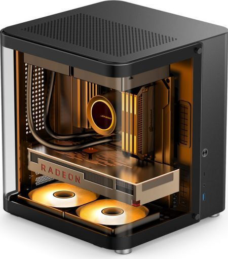 Jonsbo TK-1 2.0 Gaming Mini Tower με Πλαϊνό Παράθυρο
