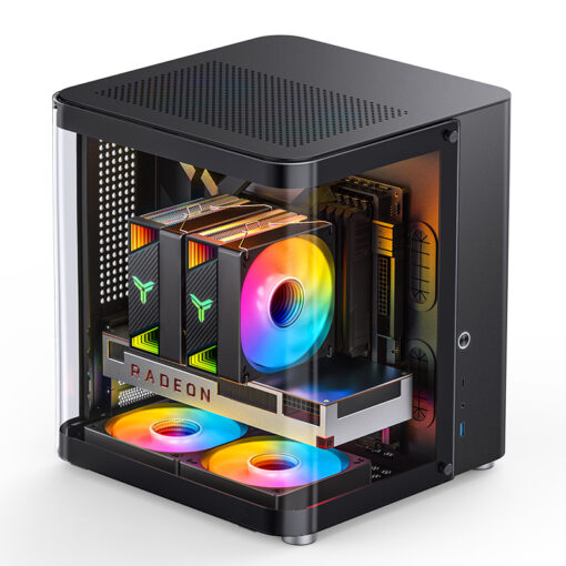 Jonsbo TK-1 2.0 Gaming Mini Tower με Πλαϊνό Παράθυρο - Image 2