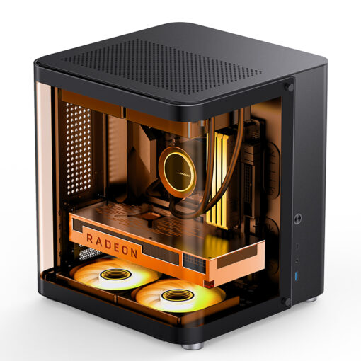 Jonsbo TK-1 2.0 Gaming Mini Tower με Πλαϊνό Παράθυρο - Image 3