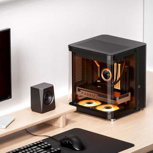 Jonsbo TK-1 2.0 Gaming Mini Tower με Πλαϊνό Παράθυρο - Image 4