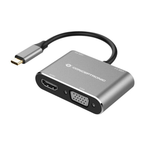 Conceptronic USB-C Docking Station με HDMI 4K PD (DONN16G)