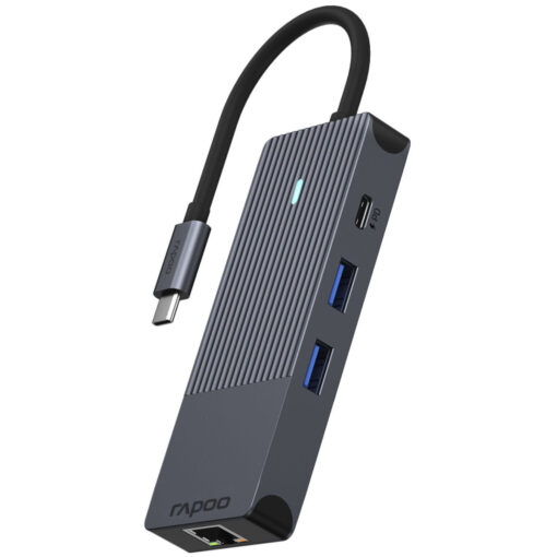 Rapoo USB-C Docking Station με HDMI 4K PD Ethernet (11412)